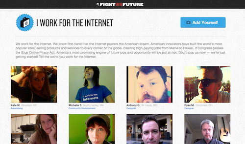 working for the internets small